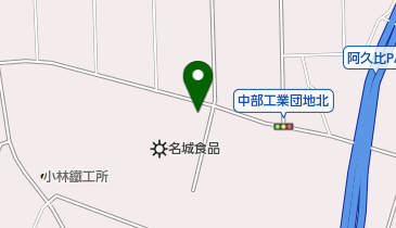 名城食品 名古屋工場の地図画像