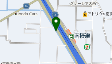 NAA 大阪会場の地図画像