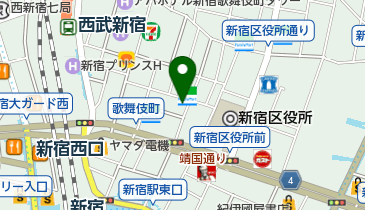 SHOGUN BURGER SHINJYUKU(ショーグン バーガー シンジュク)の地図画像