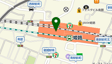 ココシュカ piole HIMEJI店の地図画像