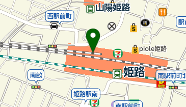 ジーユー ピオレ姫路店の地図画像
