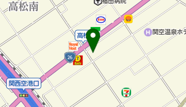 ZERO FIGHTER(ゼロ ファイター) 泉佐野店の地図画像