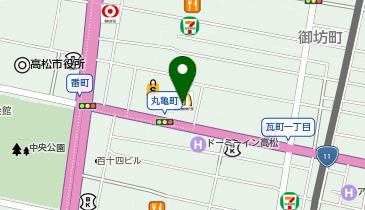 hanayoshi(ハナヨシ) 丸亀町グリーン店の地図画像