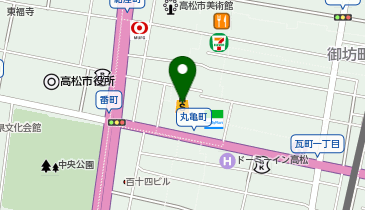 URBAN RESEARCH DOORS(アーバン リサーチ ドアーズ) 丸亀町グリーン店の地図画像