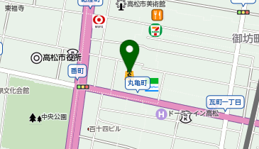 アイアイイスズ Villa-je(ヴィラージュ) 丸亀町グリーン店の地図画像