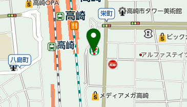 パナソニックコンシューマーマーケティング株式会社 首都圏地区・群馬オフィスの地図画像