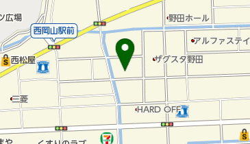 パナソニックコンシューマーマーケティング株式会社 中四国地区・岡山オフィスの地図画像