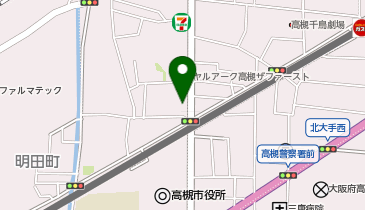 丹青 高槻店の地図画像