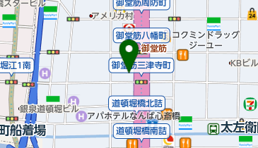 税理士法人SBCパートナーズ なんば支店の地図画像