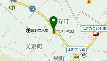 ジュエリービッグ 秦野店の地図画像