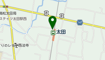 はり灸マッサージかがわ治療院の地図画像