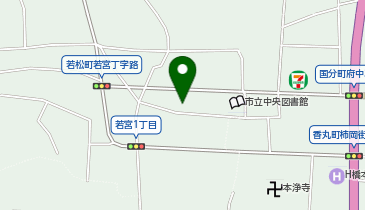 クスリのアオキ 石岡若宮店の地図画像