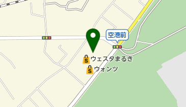 ウェスタまるき 空港通り店の地図画像