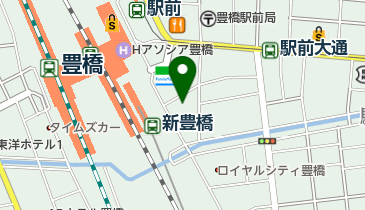 焼肉ゆたか 豊橋駅前店の地図画像