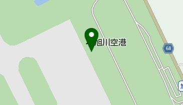 旭川空港 国際線ターミナルの地図画像