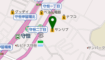 QB HOUSE(キュービー ハウス) サンリブもりつね店の地図画像