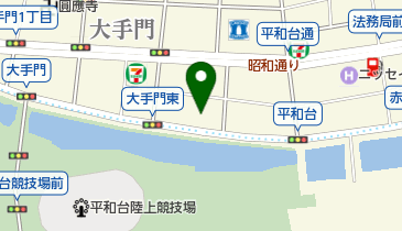 タチカワブラインド 福岡ショールームの地図画像