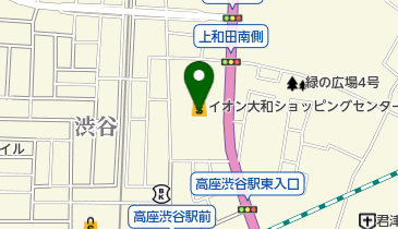 未来屋書店 イオン大和店の地図画像