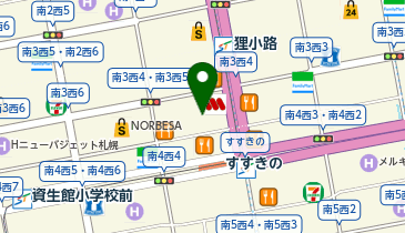 日本中央競馬会 WINS(ウインズ)札幌の地図画像