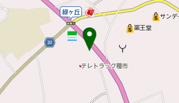 日本中央競馬会 J-PLACE(ジェイプレイス) テレトラック種市の地図画像