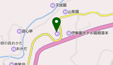 箱根湯本ホテル 別館の地図画像