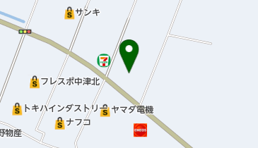 タマホーム 中津店の地図画像