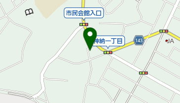 若奈寿司の地図画像