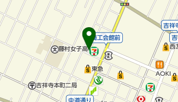 吉祥寺 Red Bunny Tattoo(レッド バニー タトゥー)の地図画像