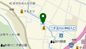 ココカラファイン 二子玉川店の地図画像