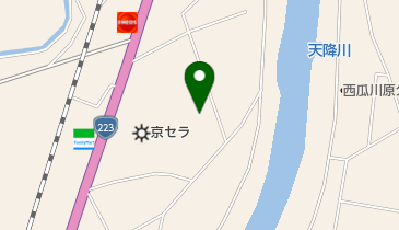 霧島市天降川地区共同利用施設の地図画像