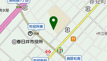 春日井市役所 市民活動支援センターの地図画像