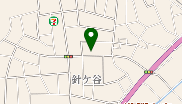 富士見市役所 針ケ谷コミュニティセンターの地図画像