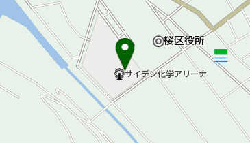 さいたま市役所 教育委員会 生涯学習部 記念総合体育館の地図画像