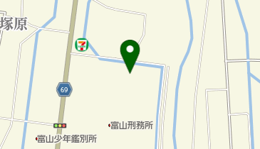 富山刑務所の地図画像