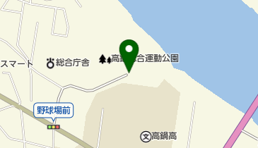 高鍋町営野球場の地図画像