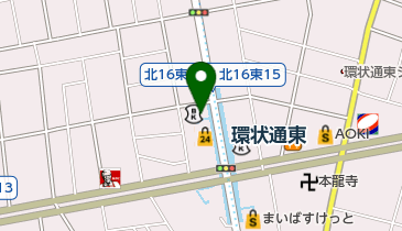 株式会社北洋銀行 北十五条支店の地図画像