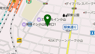 東京電力  栃木南支社の地図画像