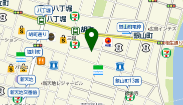 肉割烹 幹の弐 天ぷらの地図画像