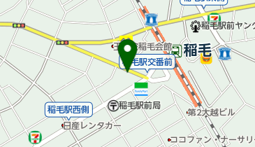 大衆中華そば喜楽の地図画像