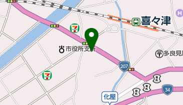 ありがた家の地図画像