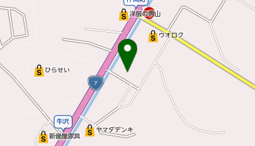 クスリのアオキ 村上店の地図画像