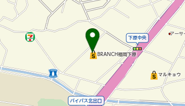 保険ほっとライン BRANCH福岡下原店の地図画像