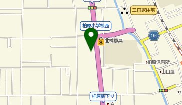 ドラッグアカカベ 柏原大正店の地図画像