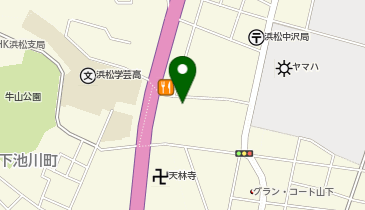 浜松市防災学習センターの地図画像