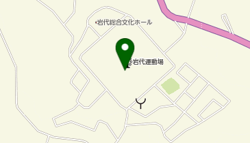 岩代運動場の地図画像