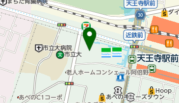 LUXBE DOG(ラックスビー ドッグ) 阿倍野ルシアス店の地図画像