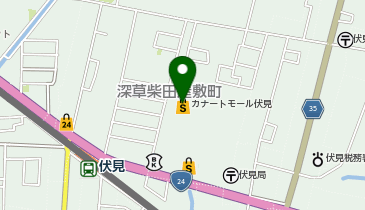 HAIR's GATE(ヘアーズゲート) カナートモール伏見店の地図画像