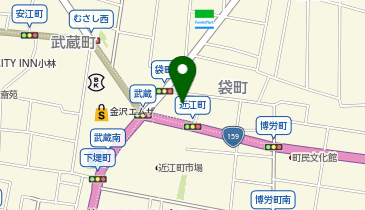 献血ルーム ル・キューブの地図画像