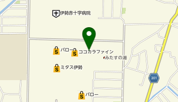 伊勢献血ルーム ハートワンの地図画像