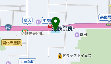 近鉄奈良駅ビル 献血ルームの地図画像